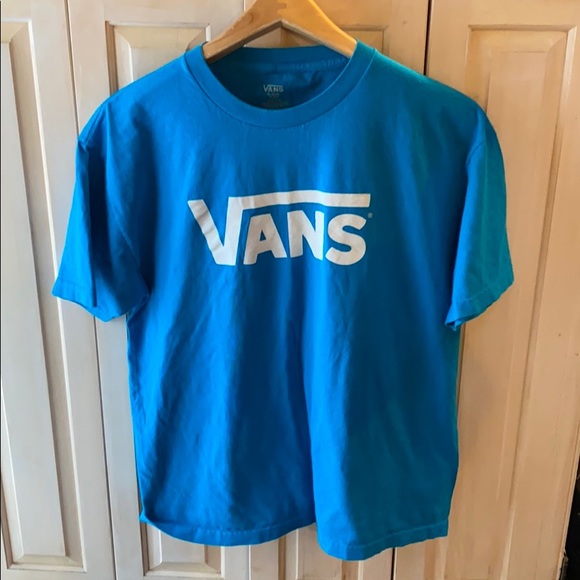 Vans Other - Men’s extra large VANS turquoise blue T-SHIRT